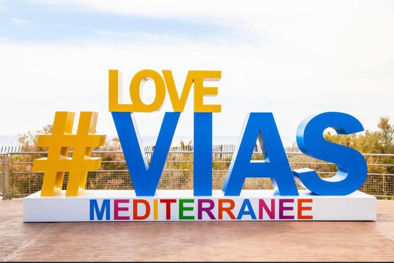 Mobilhome La Carabasse Vias Plage Экстерьер фото
