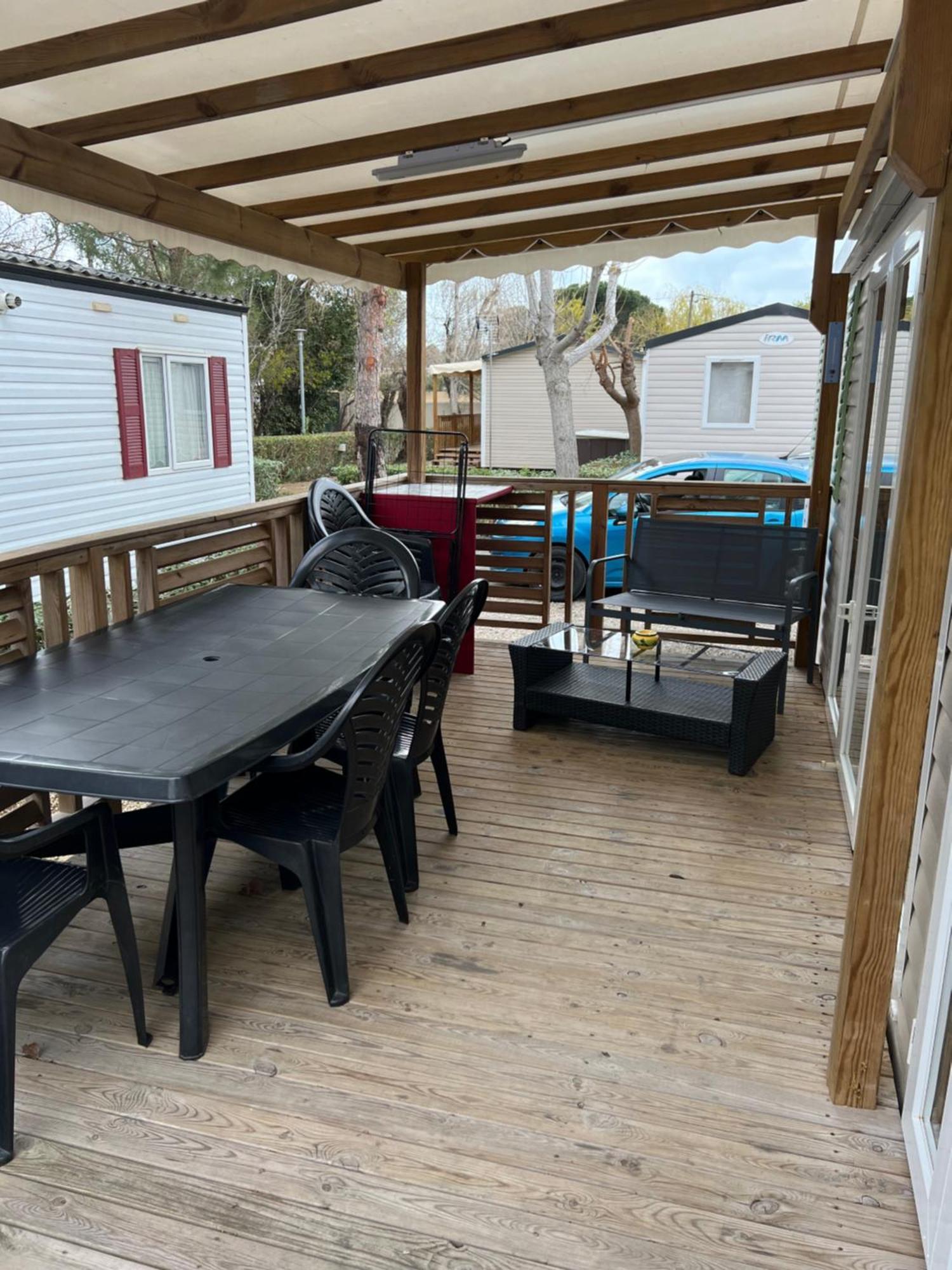 Mobilhome La Carabasse Vias Plage Экстерьер фото