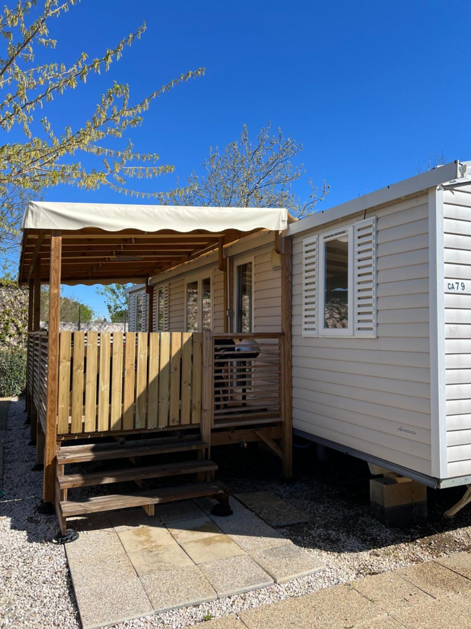 Mobilhome La Carabasse Vias Plage Экстерьер фото